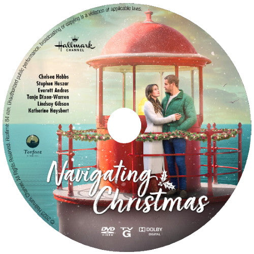 NAVIGATING CHRISTMAS DVD MOVIE 2023