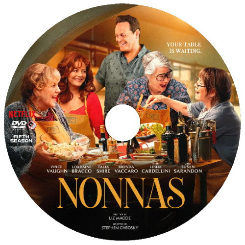 NONNAS DVD MOVIE 2025 Vince Vaughn