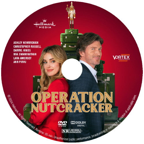 (53) OPERATION NUTCRACKER DVD HALLMARK MOVIE 2024 Christopher Russell