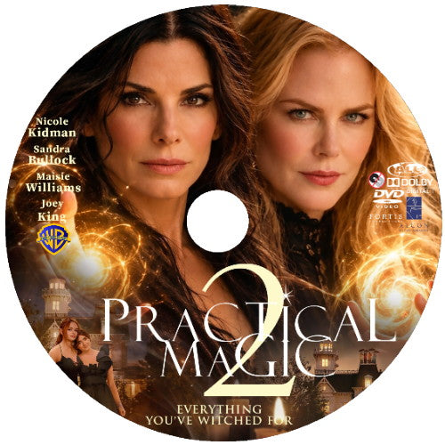 (08) PRACTICAL MAGIC 2 DVD MOVIE 2026 - Sandra Bullock, Nicole Kidman