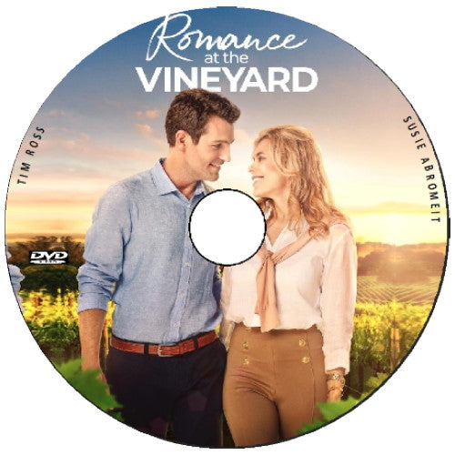 ROMANCE AT THE VINEYARD DVD 2023 GAF MOVIE