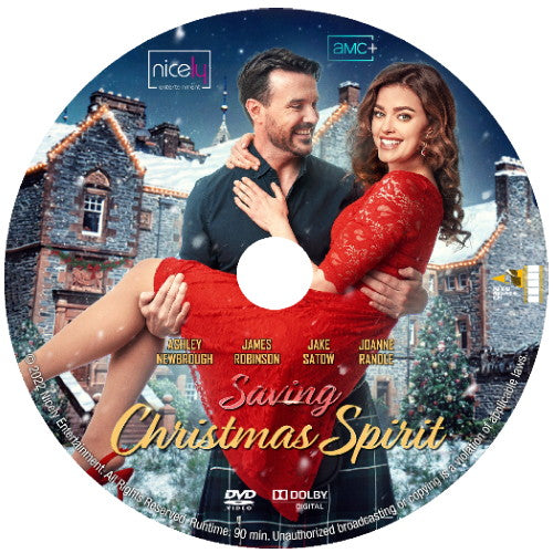 SAVING CHRISTMAS SPIRIT DVD 2022 MOVIE - Ashley Newbrough
