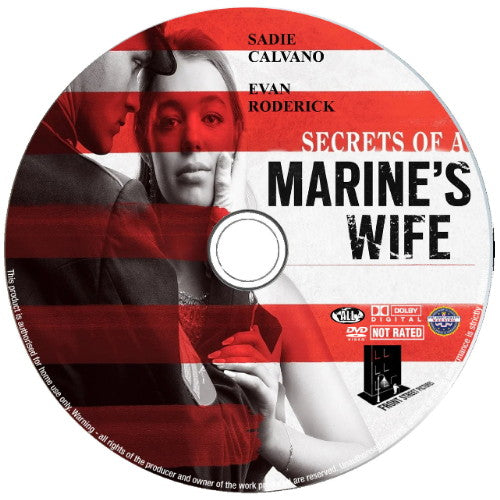 (14) SECRETS OF A MARINE"S WIFE DVD LIFETIME MOVIE 2021