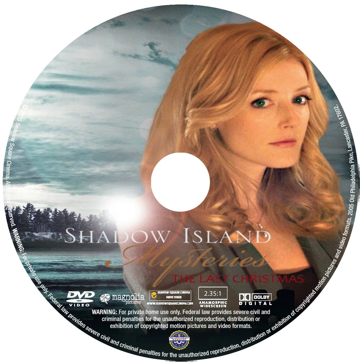 (08) Shadow Island Mysteries: The Last Christmas DVD MOVIE 2010