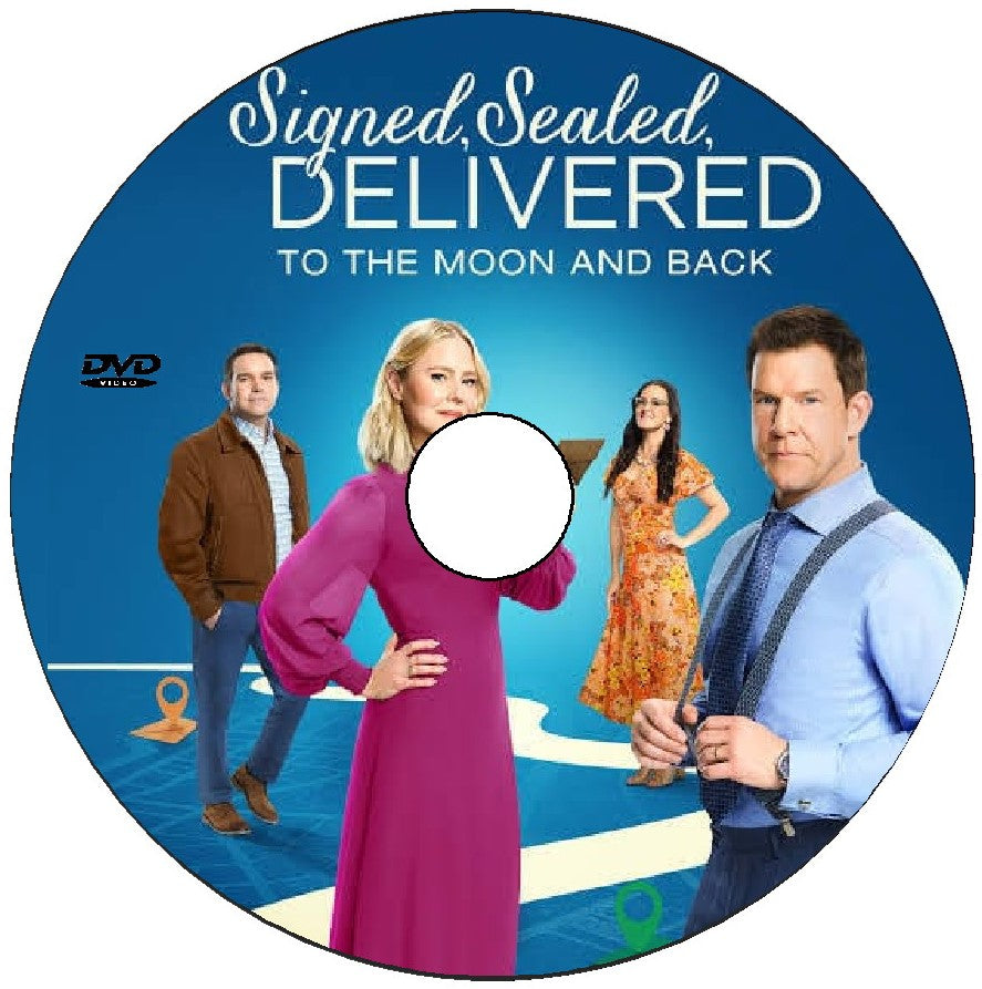 SIGNED, SEALED, DELIVERED: TO THE MOON AND BACK DVD 2025 MOVIE