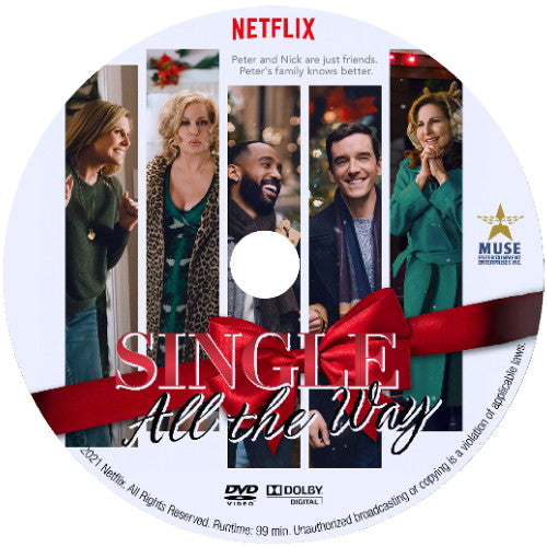 SINGLE ALL THE WAY DVD MOVIE 2022 - Luke Macfarlane