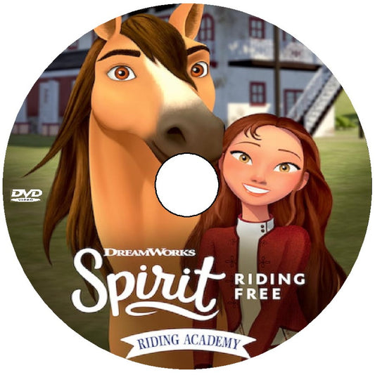 SPIRIT RIDING FREE: RIDING ACADEMY DVD - SEASON 1 & 2 - ANIMATED SERIES