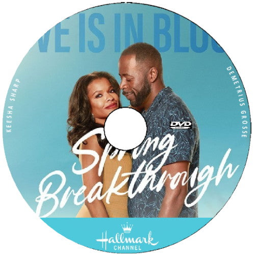 SPRING BREAKTHROUGH DVD HALLMARK MOVIE 2023