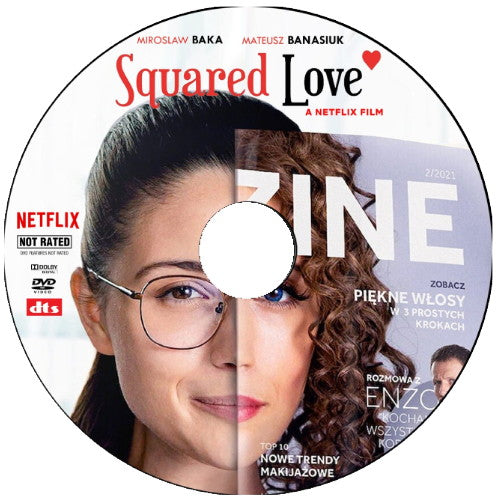 (40) SQUARED LOVE DVD NETFLIX MOVIE 2021