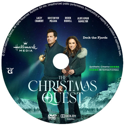 (01) THE CHRISTMAS QUEST DVD MOVIE 2024 Lacey Chabert