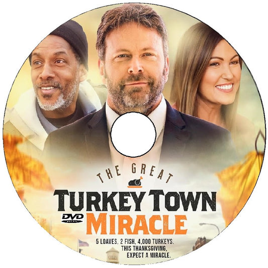 (12) THE GREAT TURKEY TOWN MIRACLE DVD MOVIE 2023
