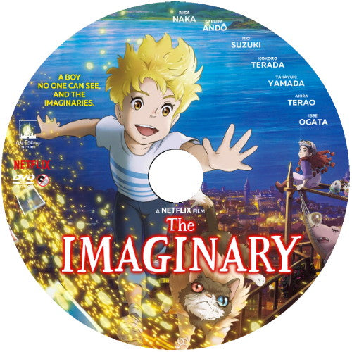 THE IMAGINARY DVD NETFLIX ANIME MOVIE 2024 - (English Audio)