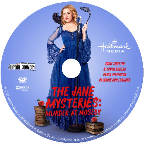 (05) THE JANE MYSTERIES: MURDER AT MOSEBY DVD HALLMARK MOVIE 2024