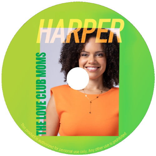 (12) THE LOVE CLUB MOMS: HARPER DVD UPTV MOVIE 2025
