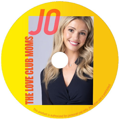 (10) THE LOVE CLUB MOMS: JO DVD UPTV MOVIE 2025 - Rebecca Dalton