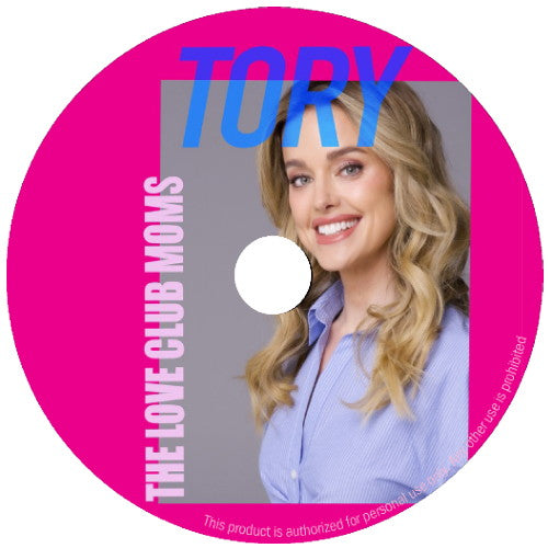 (09) THE LOVE CLUB MOMS: TORY DVD UPTV MOVIE 2025 - Ashley Newbrough