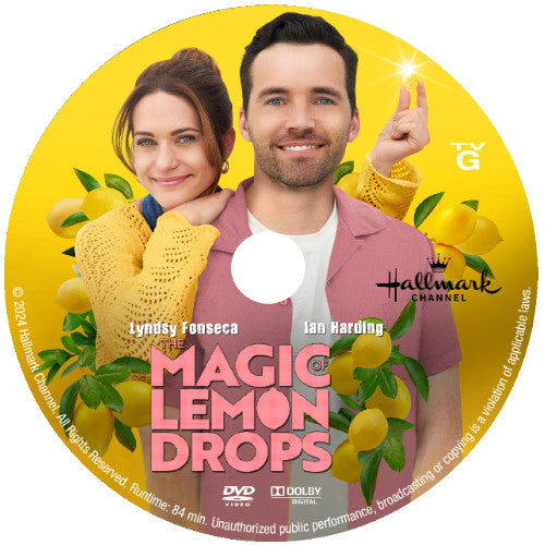 (03) THE MAGIC OF LEMON DROPS DVD HALLMARK MOVIE 2024