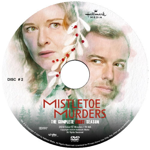 (04) MISTLETOE MURDERS DVD COMPLETE SEASON 1 - 2024