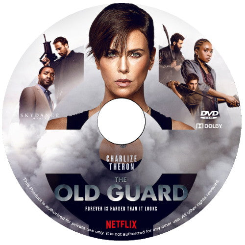 THE OLD GUARD DVD 2020 NETFLIX MOVIE