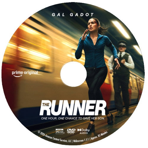 (15) THE RUNNER DVD MOVIE 2026 -  Gal Gadot