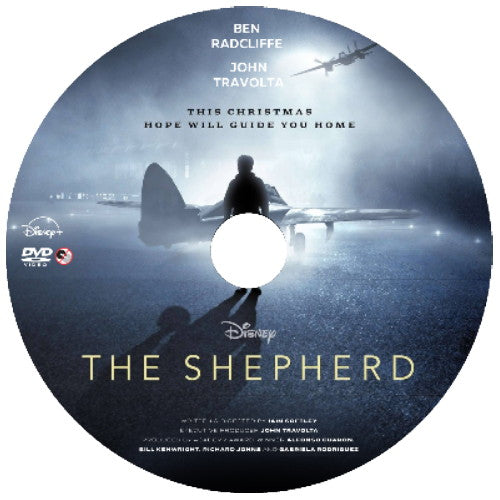 THE SHEPHERD DVD DISNEY MOVIE 2023 Ben Radcliffe, John Travolta
