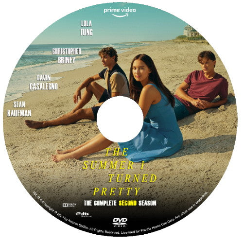 (05) THE SUMMER I TURNED PRETTY DVD COMPLETE SEASON 2 - 2023