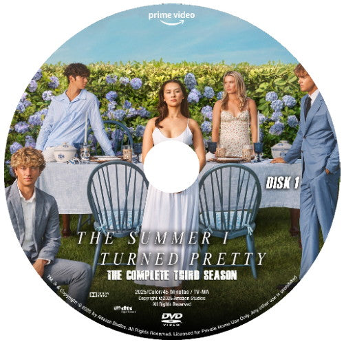 (04) THE SUMMER I TURNED PRETTY DVD COMPLETE SEASON 3 - 2025