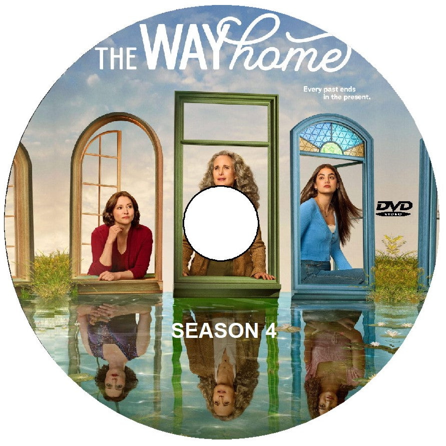 (01) THE WAY HOME DVD SEASON 4 - TV SERIES 2026 Andie MacDowell