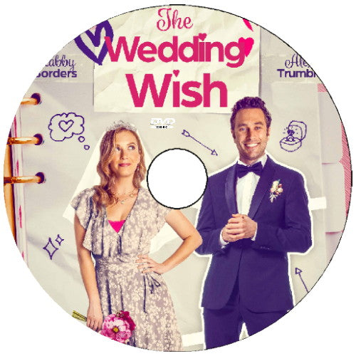 THE WEDDING WISH DVD 2023 MOVIE Kabby Borders  & Alex Trumble