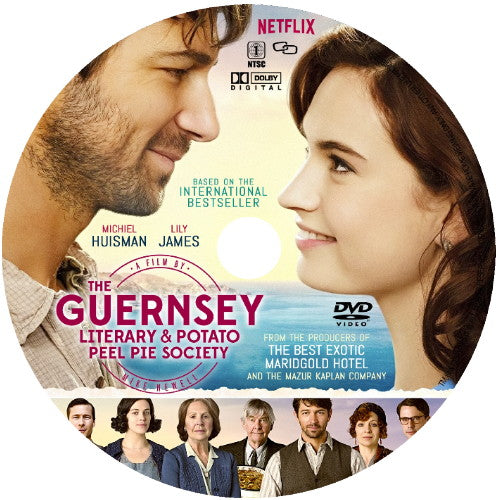 THE GUERSNEY LITERARY AND POTATO PEEL PIE SOCIETY DVD MOVI 2018