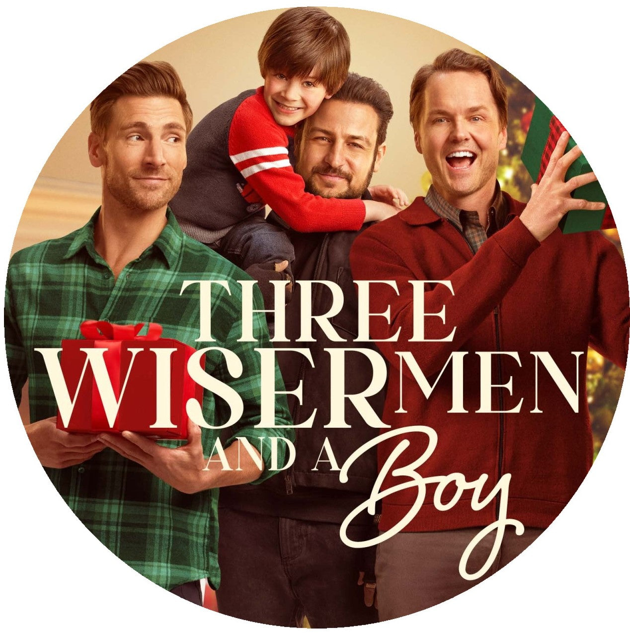 (01) THREE WISER MEN AND A BOY DVD MOVIE 2024 Tyler Hynes, Andrew Walker