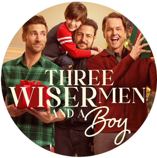 (01) THREE WISER MEN AND A BOY DVD MOVIE 2024 Tyler Hynes, Andrew Walker