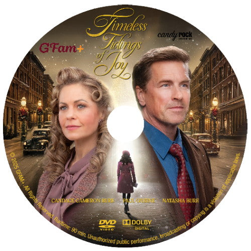 (05) TIMELESS TIDING OF JOY DVD GAC MOVIE 2025 - Candace Cameron Bure