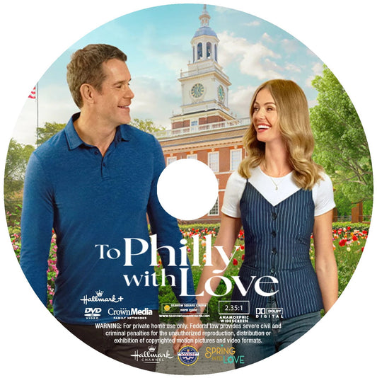 (02) TO PHILLY WITH LOVE DVD HALLMARK MOVIE 2026 - Rebecca Dalton