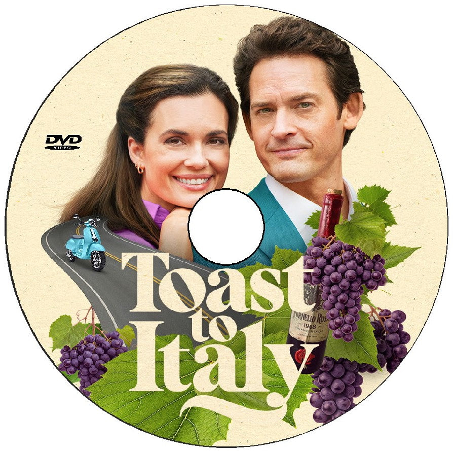 (02) TOAST TO ITALY DVD MOVIE 2026 - Torrey DeVitto & Will Kemp