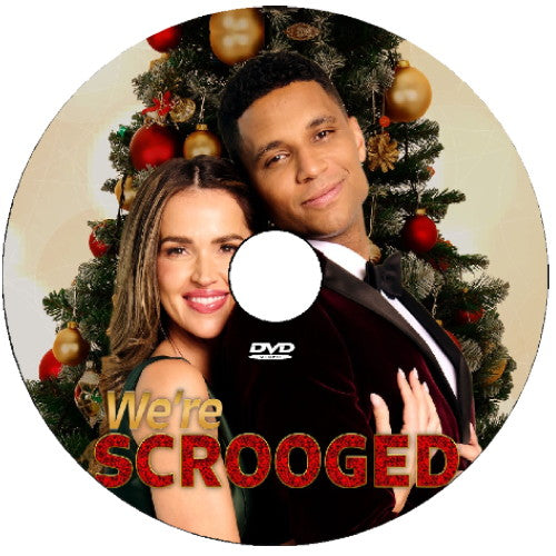 WE'RE SCROOGED DVD UPTV CHRISTMAS MOVIE 2023