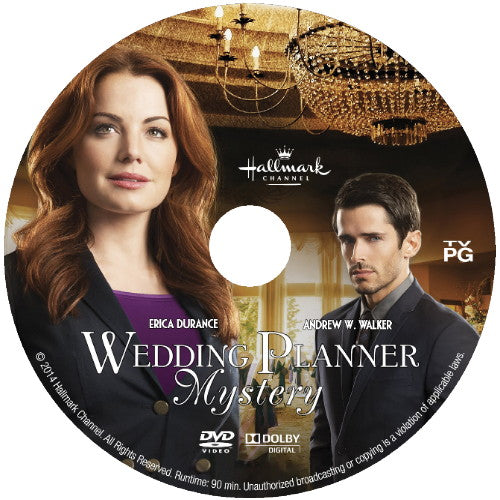 WEDDING PLANNER MYSTERY DVD HALLMARK MOVIE 2014 Andrew Walker