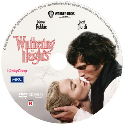 (09) WUTHERING HEIGHTS DVD MOVIE 2026