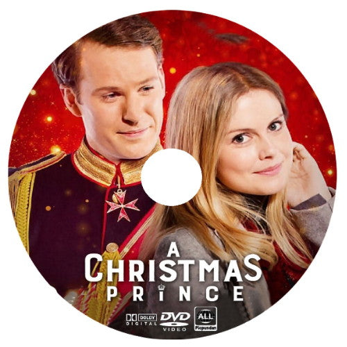 A CHRISTMAS PRINCE DVD NETFLIX MOVIE 2017 Rose McIver & Ben Lamb