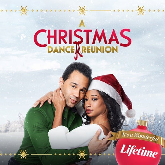 A CHRISTMAS DANCE REUNION DVD LIFETIME MOVIE 2021 Corbin Bleu