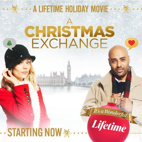 THE CHRISTMAS EXCHANGE DVD LIFETIME MOVIE 2020 Laura Vandervoort