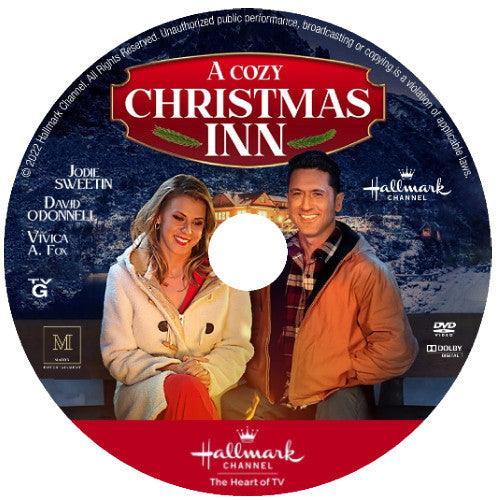 A COZY CHRISTMAS INN DVD HALLMARK MOVIE 2022 Jodie Sweetin