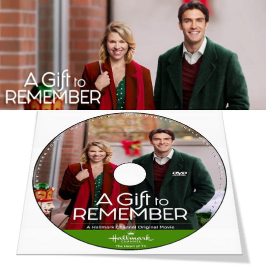 A GIFT TO REMEMBER DVD HALLMARK CHRISTMAS MOVIE 2017 Ali Liebert