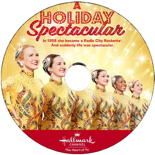 A HOLIDAY SPECTACULAR DVD HALLMARK MOVIE 2022