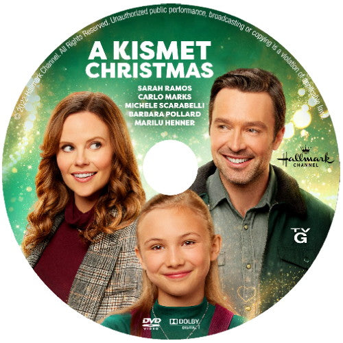 A KISMET CHRISTMAS DVD HALLMARK MOVIE 2022 - Sarah Ramos
