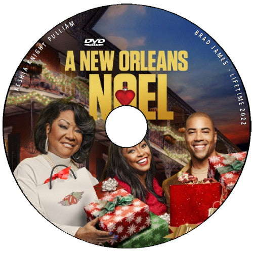 A NEW ORLEANS NOEL DVD LIFETIME CHRISTMAS MOVIE 2022