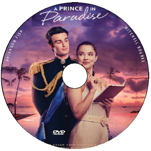 A PRINCE IN PARADISE DVD 2023 GAC MOVIE Rhiannon Fish