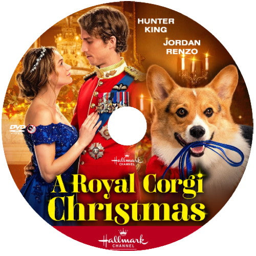 A ROYAL CORGI CHRISTMAS DVD HALLMARK MOVIE 2022 - Hunter King