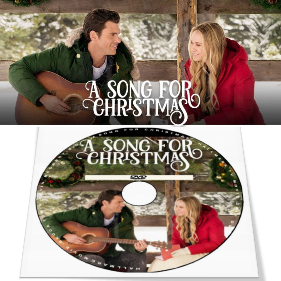 A SONG FOR CHRISTMAS DVD HALLMARK MOVIE 2017 Becca Tobin Kevin McGarry