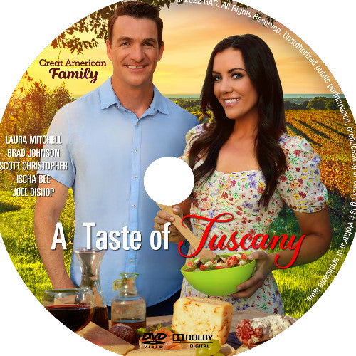 A TASTE OF TUSCANY DVD 2022 MOVIE (Previous title: Just Add Love)